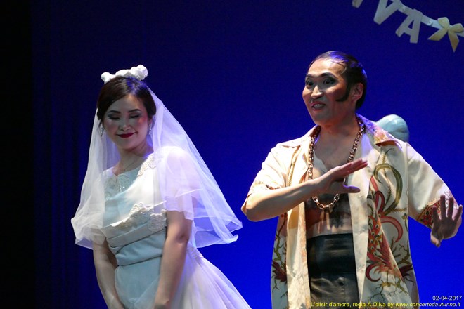 Elisir d'amore regia Alberto Oliva 