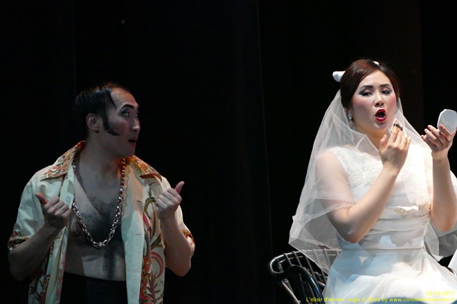 Elisir d'amore regia Alberto Oliva 