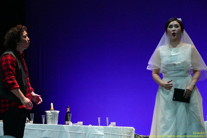 Elisir d'amore regia Alberto Oliva 