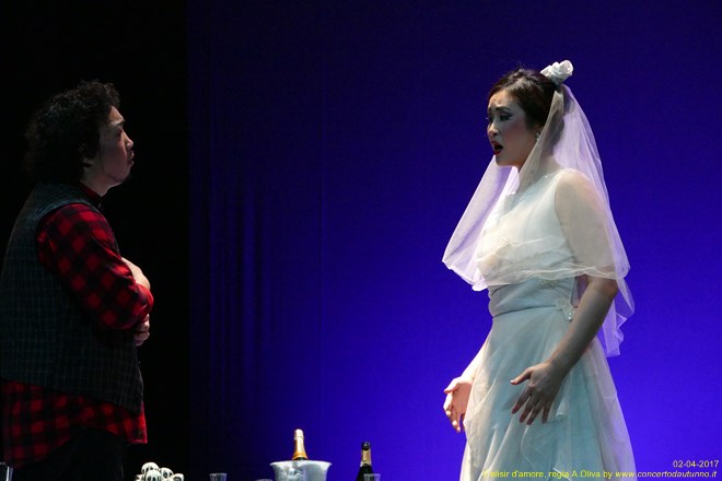 Elisir d'amore regia Alberto Oliva 