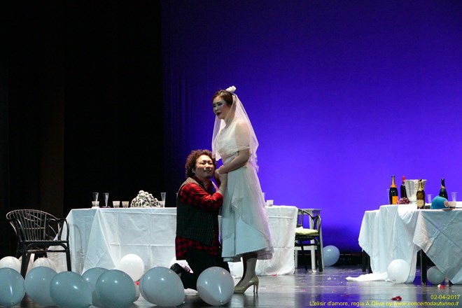 Elisir d'amore regia Alberto Oliva 