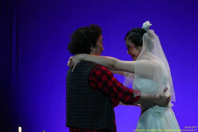Elisir d'amore regia Alberto Oliva 