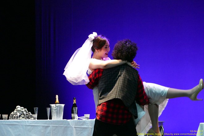 Elisir d'amore regia Alberto Oliva 