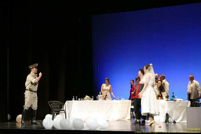 Elisir d'amore regia Alberto Oliva 