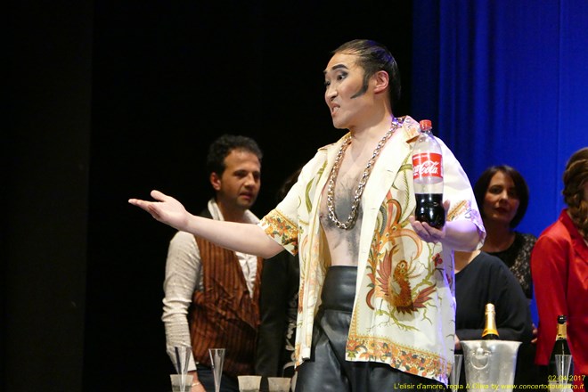 Elisir d'amore regia Alberto Oliva 