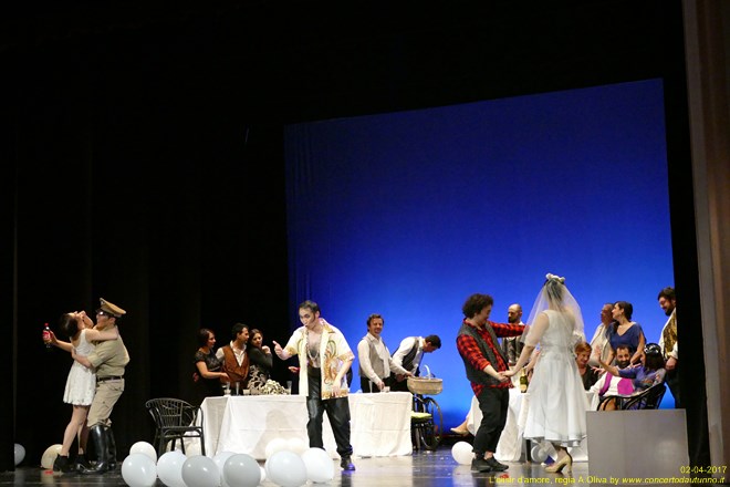 Elisir d'amore regia Alberto Oliva 
