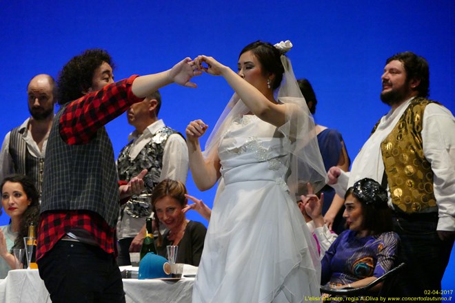 Elisir d'amore regia Alberto Oliva 