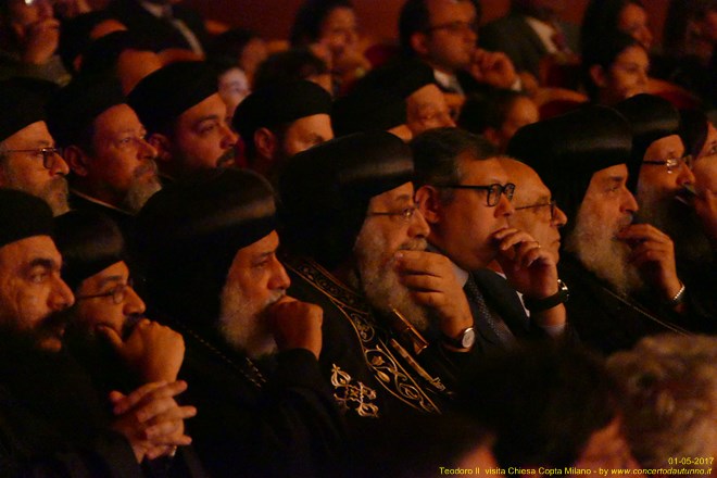 Teodoro II incontra la Chiesa Copta Milano