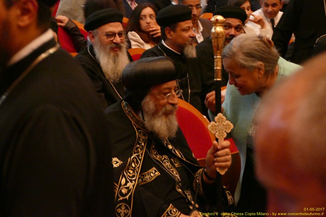 Teodoro II incontra la Chiesa Copta Milano