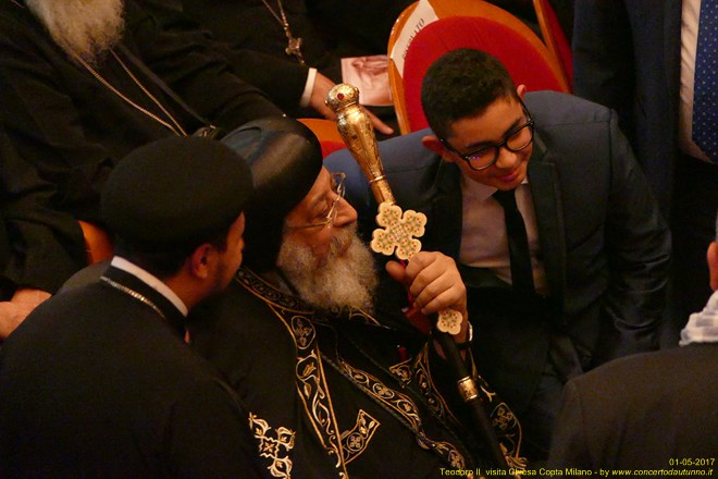 Teodoro II incontra la Chiesa Copta Milano