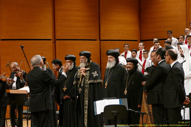 Teodoro II incontra la Chiesa Copta Milano