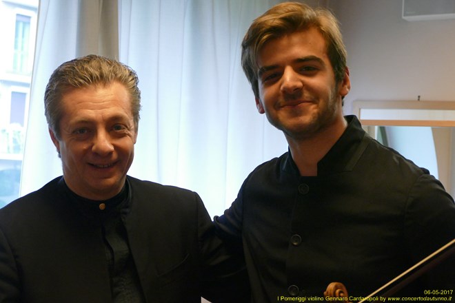 Pomeriggi Musicali Pavel Berman (Direttore) e Gennaro Cardaropoli (Violino)