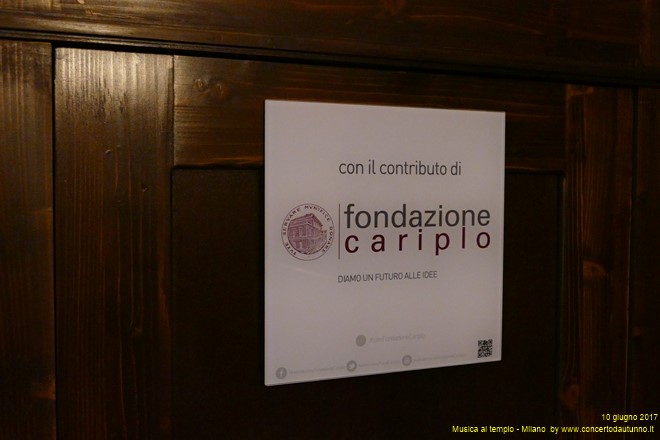 Musica al Tempio  Giulio Piovani, organo