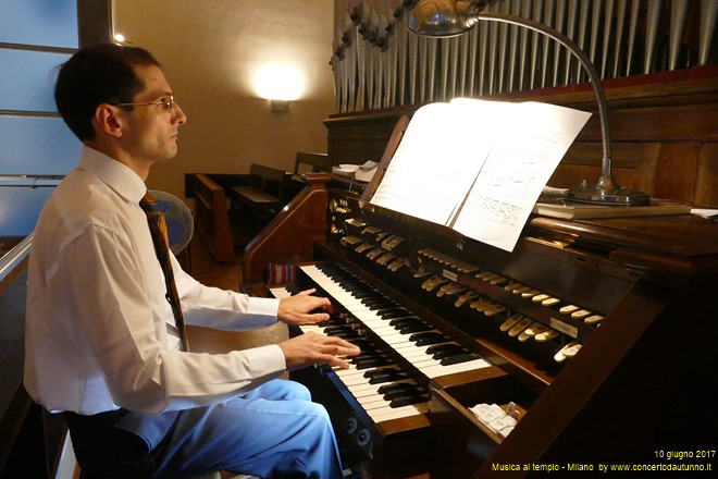 Musica al Tempio  Giulio Piovani, organo