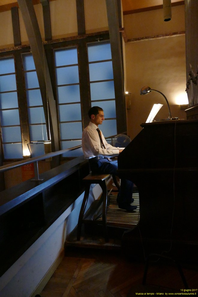 Musica al Tempio  Giulio Piovani, organo