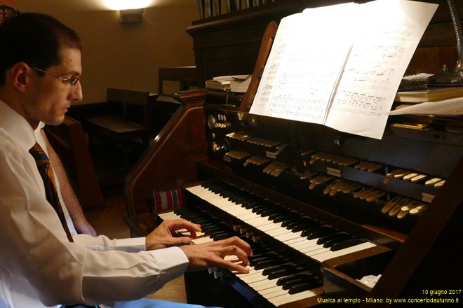 Musica al Tempio  Giulio Piovani, organo