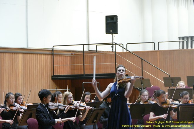 Conservatorio Verdi Peninsula Youth Orchestra Tessa Lark