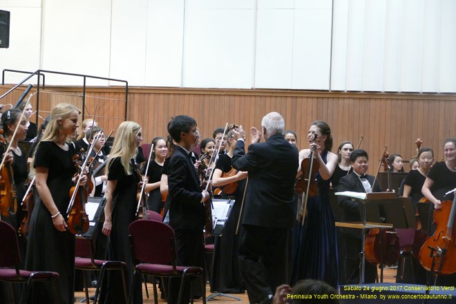 Conservatorio Verdi Peninsula Youth Orchestra Tessa Lark