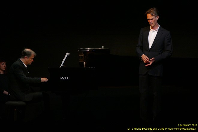 Mito 2017 Ian Bostridge, tenore Julius Drake, pianoforte
