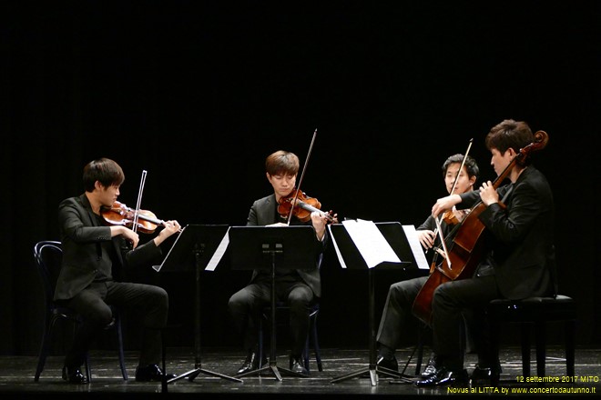 Mito 2017 Novus String Quartet