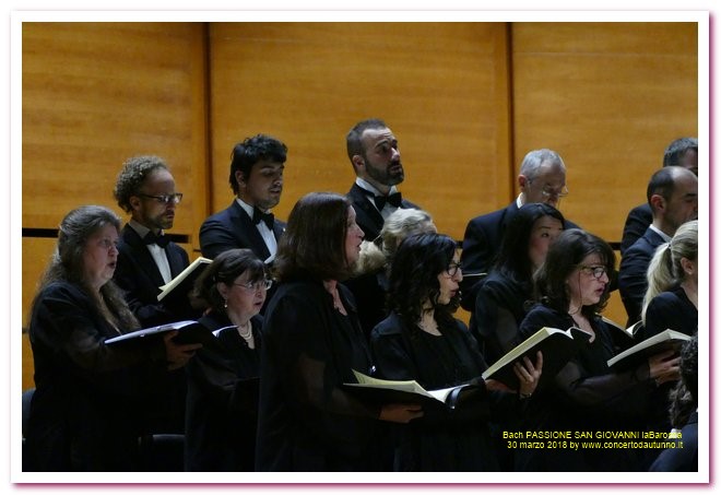 laVerdi Barocca 2018 Bach Passione Giovanni