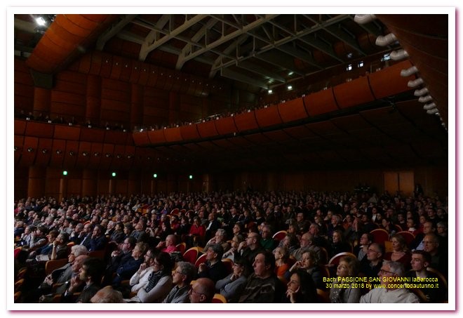 laVerdi Barocca 2018 Bach Passione Giovanni