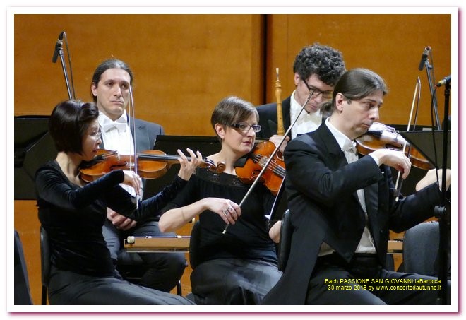 laVerdi Barocca 2018 Bach Passione Giovanni