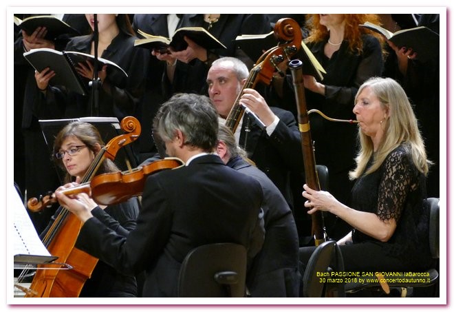 laVerdi Barocca 2018 Bach Passione Giovanni