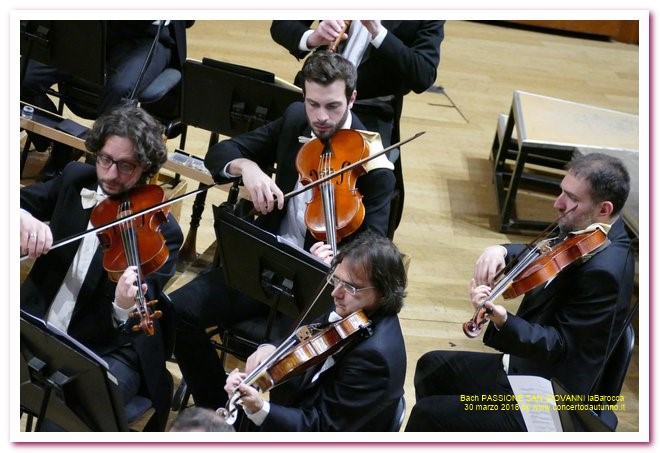 laVerdi Barocca 2018 Bach Passione Giovanni