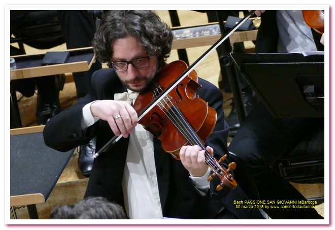 laVerdi Barocca 2018 Bach Passione Giovanni