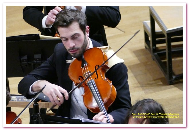 laVerdi Barocca 2018 Bach Passione Giovanni