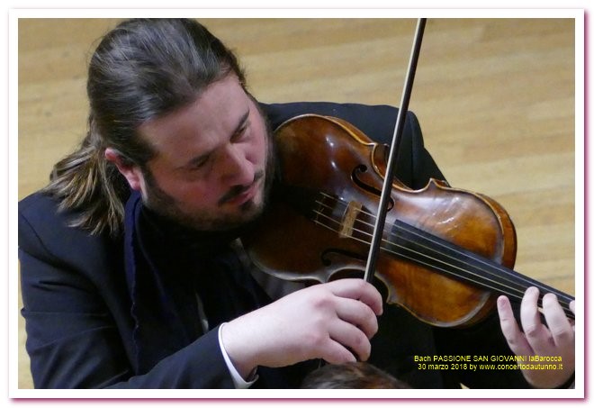 laVerdi Barocca 2018 Bach Passione Giovanni