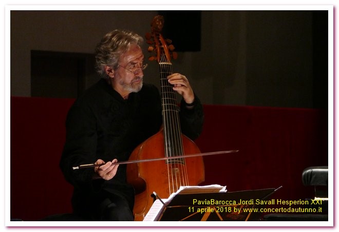 PaviaBarocca 2018 Jordi Savall