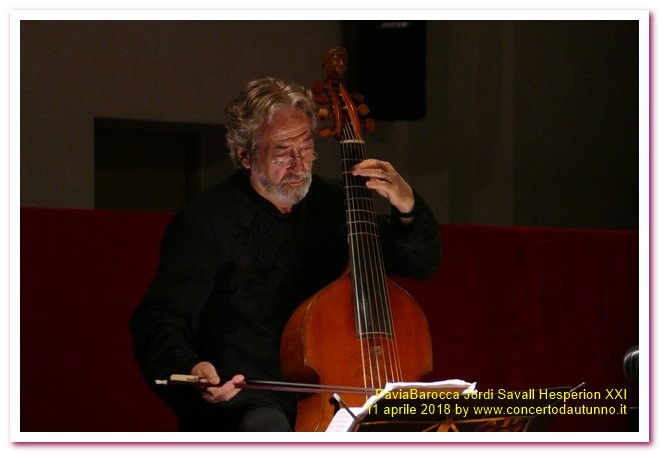 PaviaBarocca 2018 Jordi Savall