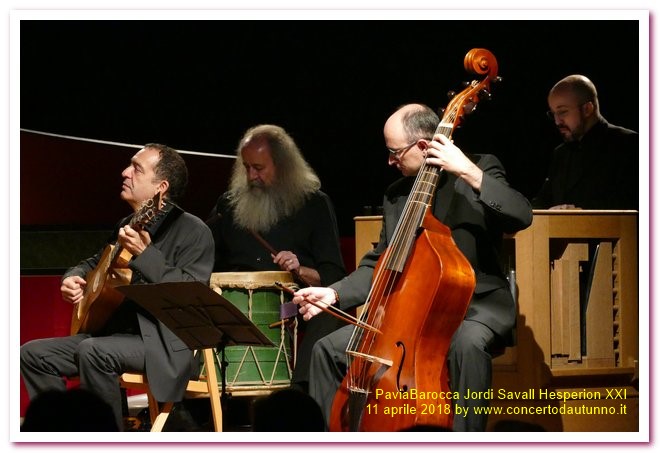 PaviaBarocca 2018 Jordi Savall
