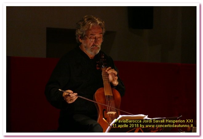 PaviaBarocca 2018 Jordi Savall