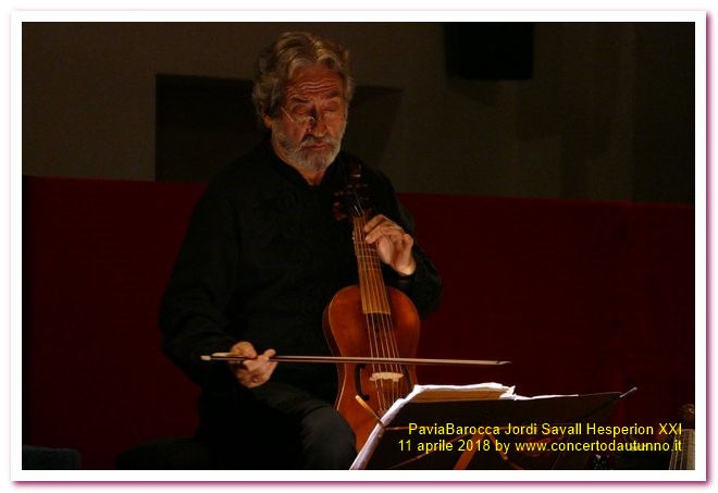 PaviaBarocca 2018 Jordi Savall