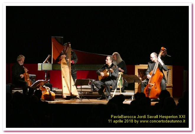 PaviaBarocca 2018 Jordi Savall