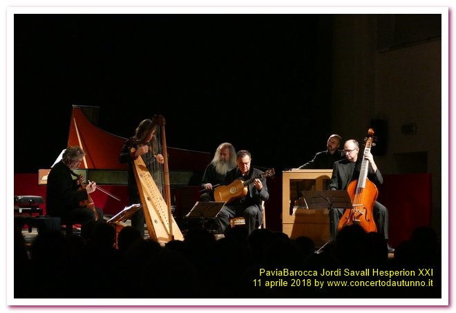 PaviaBarocca 2018 Jordi Savall