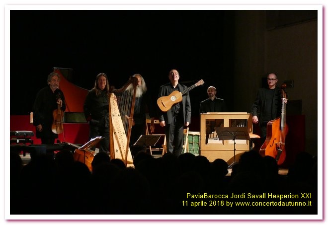 PaviaBarocca 2018 Jordi Savall