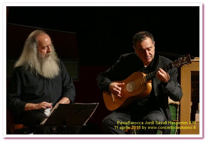 PaviaBarocca 2018 Jordi Savall