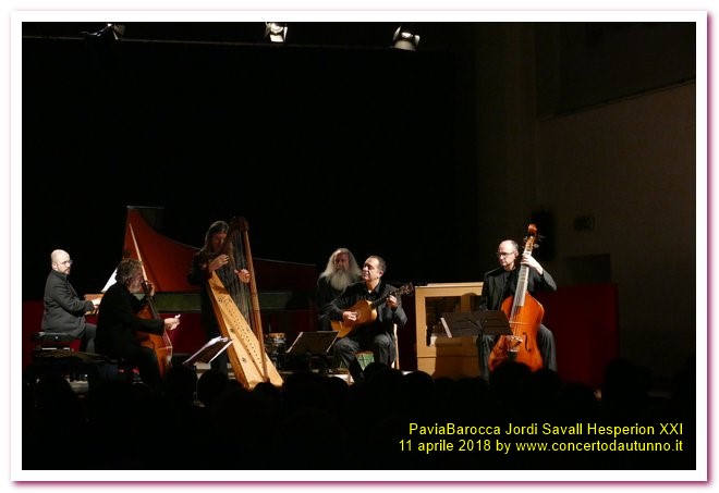 PaviaBarocca 2018 Jordi Savall