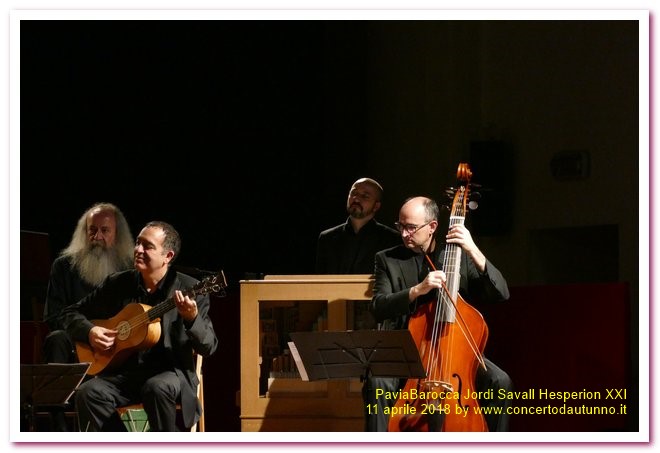 PaviaBarocca 2018 Jordi Savall