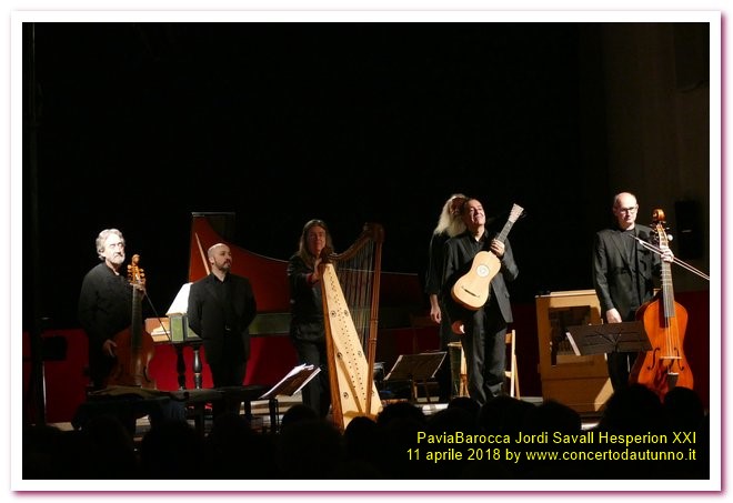 PaviaBarocca 2018 Jordi Savall
