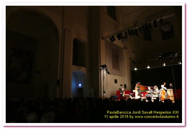PaviaBarocca 2018 Jordi Savall