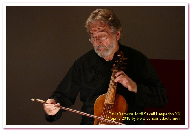 PaviaBarocca 2018 Jordi Savall