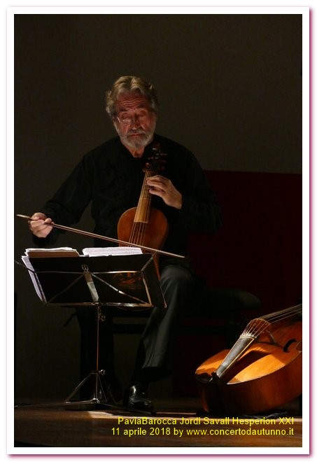 PaviaBarocca 2018 Jordi Savall