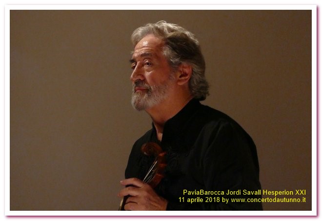 PaviaBarocca 2018 Jordi Savall