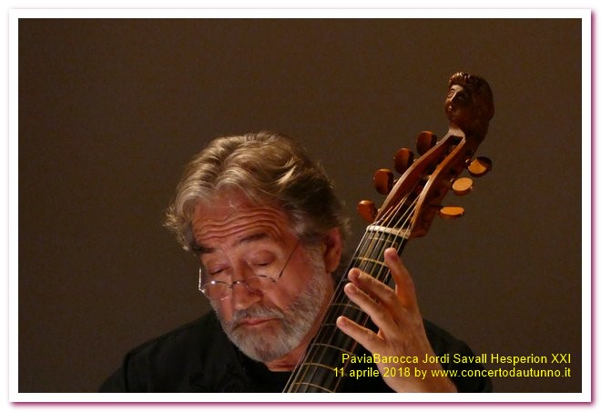 PaviaBarocca 2018 Jordi Savall