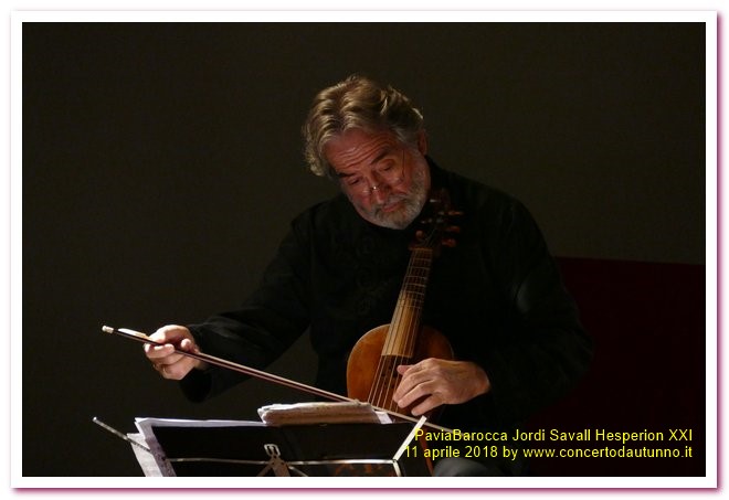 PaviaBarocca 2018 Jordi Savall